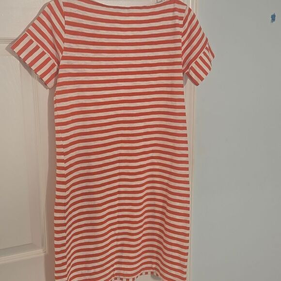 Boden pink and White Sheath Dress with Raglan Sleeves - Picture 7 of 7